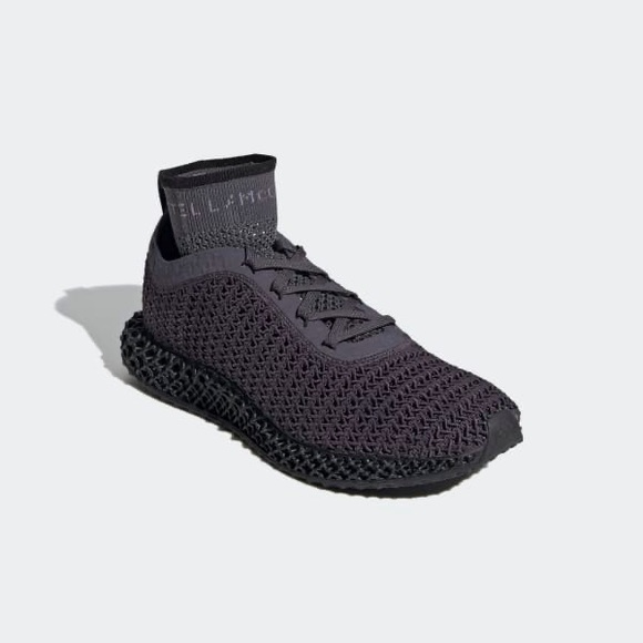 Like new! Adidas Stella McCartney x Wmns AlphaEdge 4D 'Night Steel Black' - Picture 1 of 10